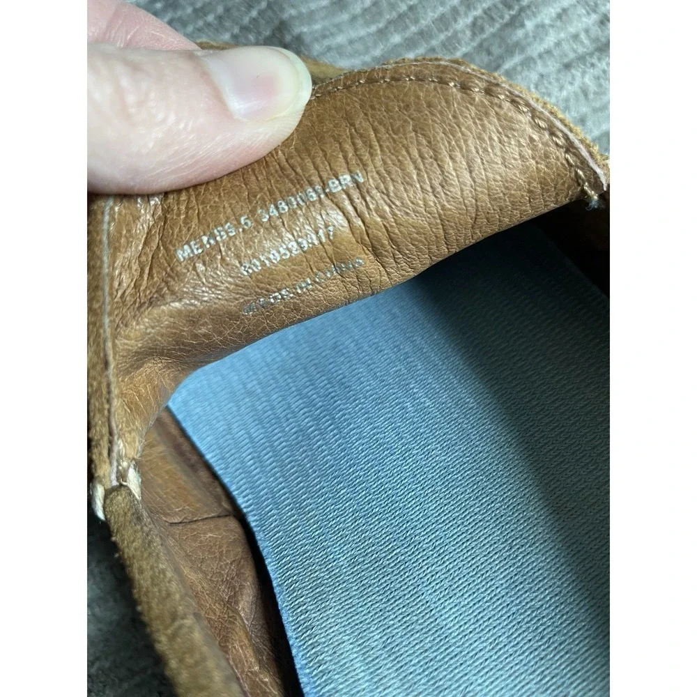 FRYE BAXTER Men's Slip On Loafer Shoes Brown Suede Leather Size 9.5